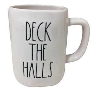 Rae Dunn Deck‎ The Halls Christmas Tree Mug Artisan Collection By Magenta NWT